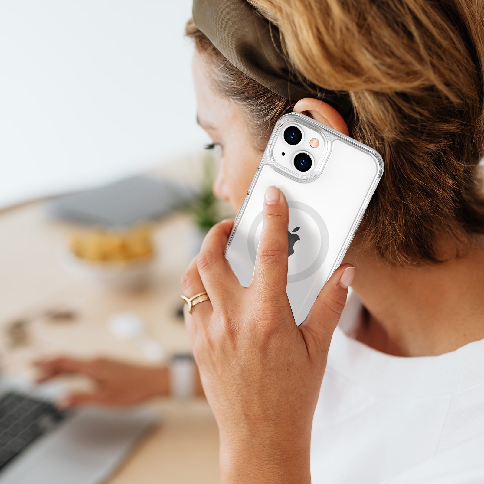 AHASTYLE PC06 pro iPhone 14 Pouzdro proti poškrábání HD průhledné PC TPU pouzdro kompatibilní s krytem telefonu MagSafe AHASTYLE PC06 pro iPhone 14 Pouzdro proti poškrábání HD průhledné PC TPU pouzdro kompatibilní s krytem telefonu MagSafe